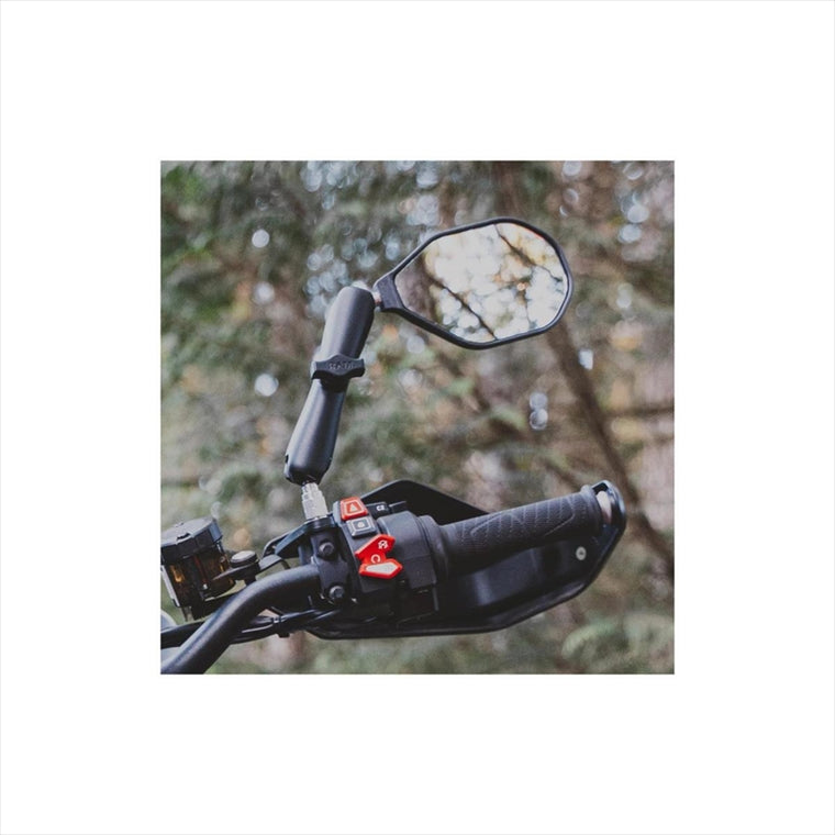 ラムマウント｜タフミラー(右側) 単品 1インチボール｜RAM-B-465RU