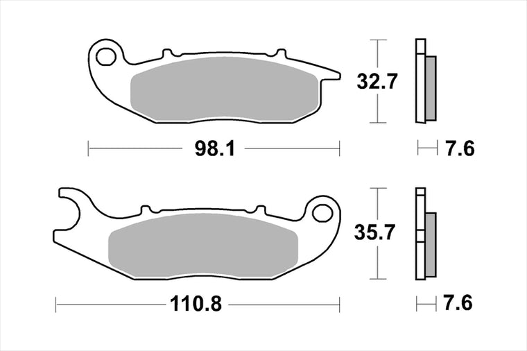BREMBO SERIE ORO(ブレンボ セリエオロ)｜セリエオロ ブレーキパッド CC｜07GR03CC