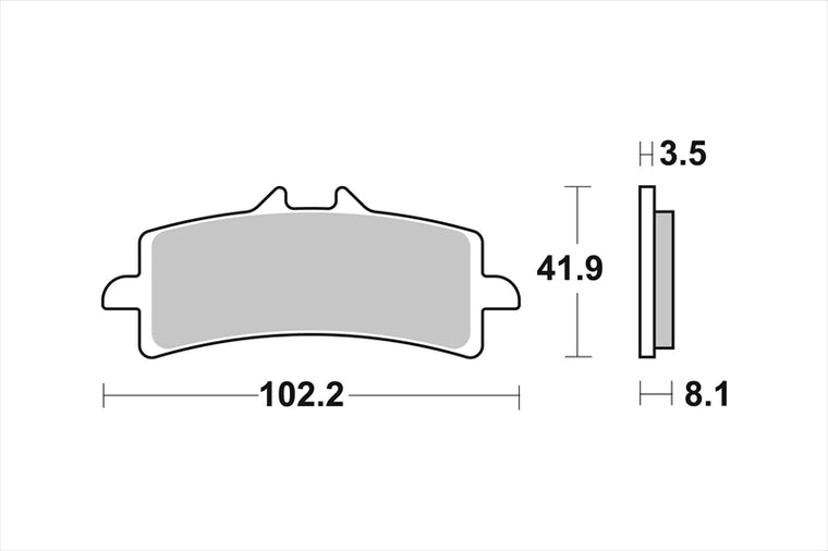 BREMBO SERIE ORO(ブレンボ セリエオロ)｜セリエオロ ブレーキパッド RC｜07BB37RC