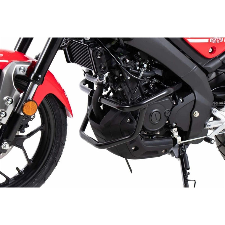 HEPCO&BECKER(ヘプコアンドベッカー) | エンジンガード ブラック | 5014575 00 01 | XSR125 21-25/MT-125 20-25