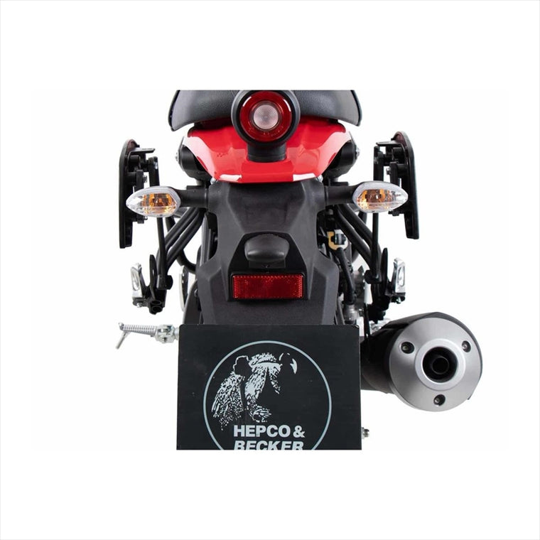 HEPCO&BECKER(ヘプコアンドベッカー) | C-Bowサイドキャリア ブラック | 6304575 00 01 | XSR125 21-25