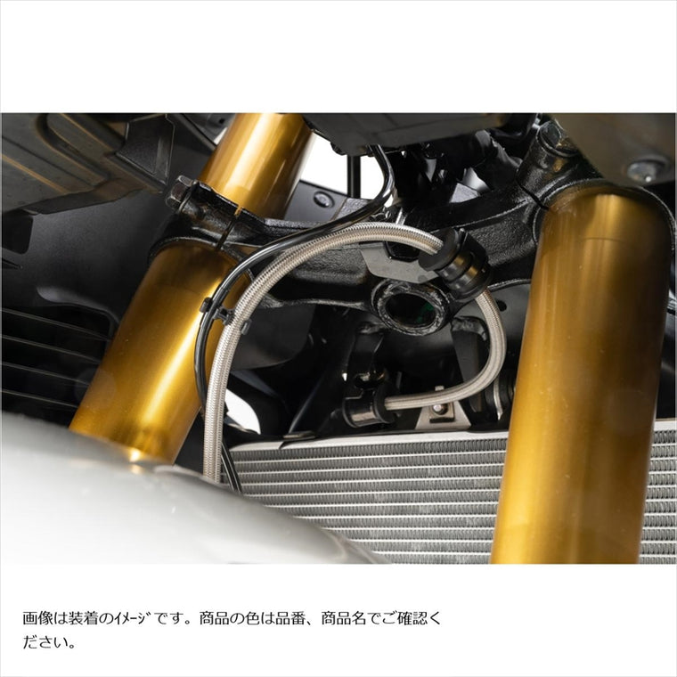 スウェッジラインプロ | Swage-PRO フロントホースキット ステンBLK/クリア CBR250RR 20-23 | BTP0056FS