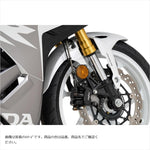 スウェッジラインプロ | Swage-PRO フロントホースキット ステン/クリア CBR250RR 20-23 | STP0056FS