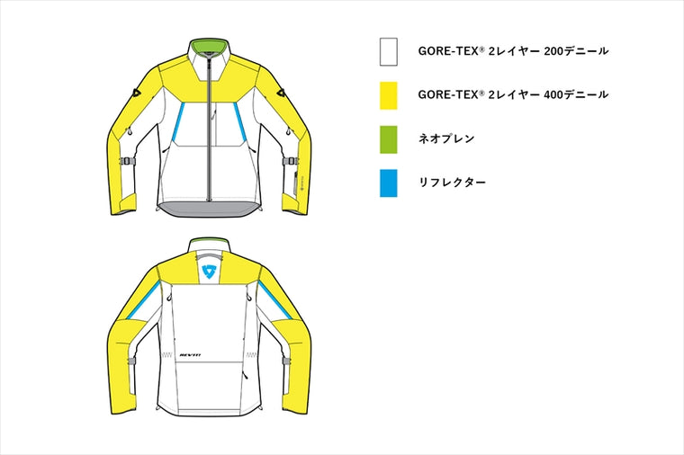 REV’IT(レブイット)｜エシュロン GTX｜FJT349-3710-L