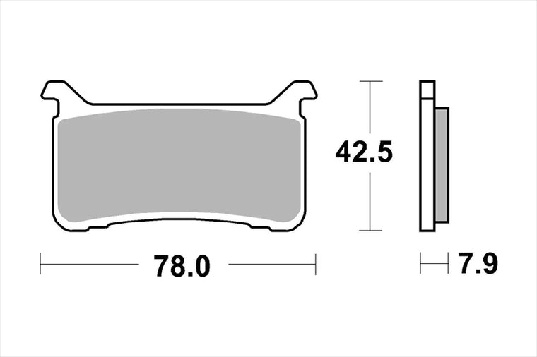 BREMBO SERIE ORO(ブレンボ セリエオロ)｜セリエオロ ブレーキパッド SA｜07HO63SA
