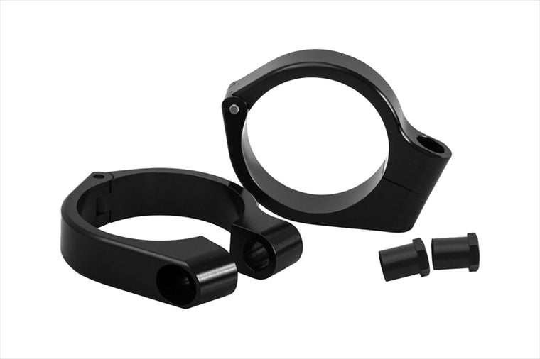 MOTONE CUSTOMS(モートーン)｜フロントウインカーステー 41mmフォーククランプ ブラック M8｜CL8-041B