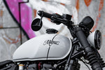 MOTONE CUSTOMS(モートーン)バーエンドミラー TRILINE 100mm 1個MRR001