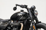 MOTONE CUSTOMS(モートーン)バーエンドミラー TURISMO 100mm 1個MRR002