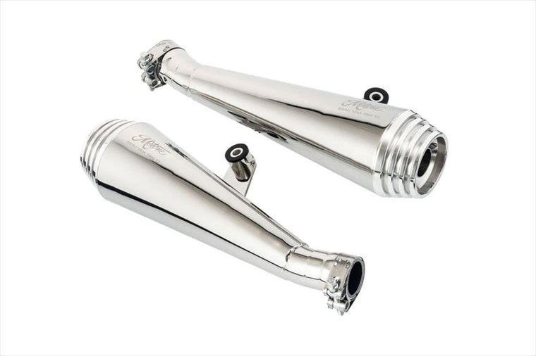 MOTONE CUSTOMS(モートーン)｜スリップオンマフラー SATURN V ポリッシュ｜MTE207