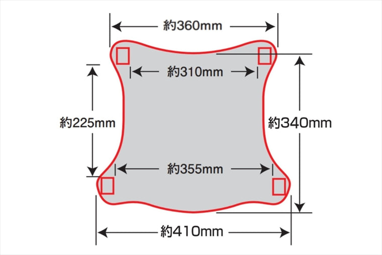 EFFEX GEL-ZAB(エフェックス ゲルザブ)MESH SEAT COVER GEL-ZAB R ゲルザブR 同時装着タイプEHZ3136MC