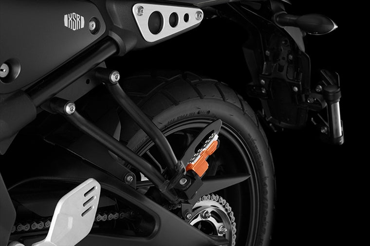 BIKERS(バイカーズ)｜リアフットレスト オレンジゴールド｜Y0260-OGD