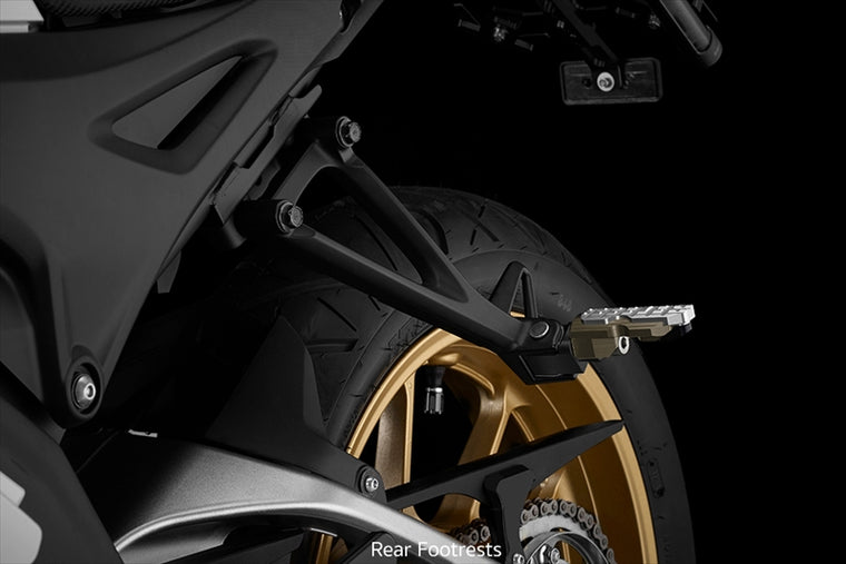 BIKERS(バイカーズ)｜リアフットレスト チタン｜Y0260-TIN