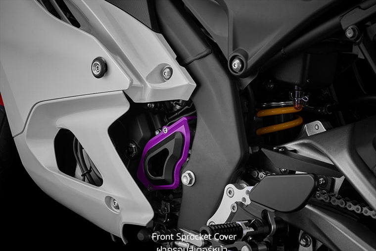 BIKERS(バイカーズ)｜スプロケットカバー パープル｜Y0264-PUR