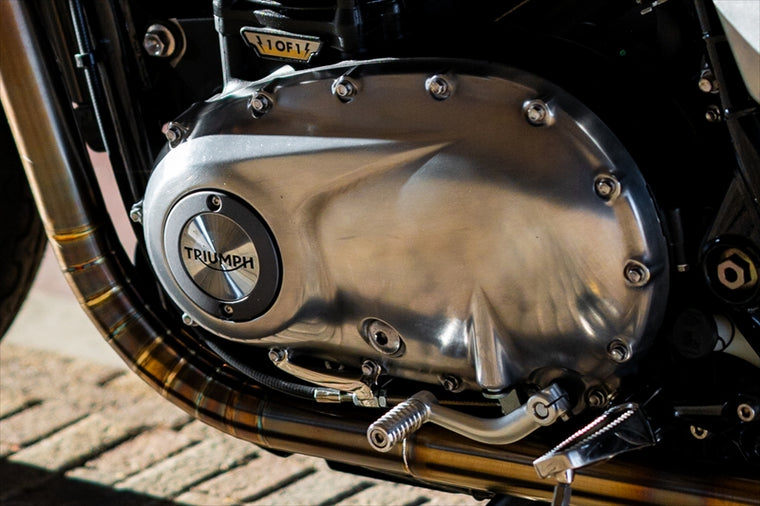 MOTONE CUSTOMS(モートーン)｜クラッチケーブルガイド STILO ポリッシュ｜MMU598