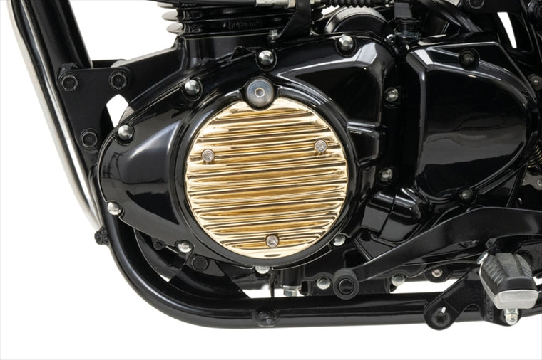 MOTONE CUSTOMS(モートーン)｜エンジンカバー 左 ブラス｜MMU644