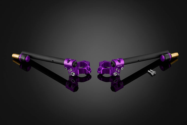 BIKERS(バイカーズ)｜アジャスタブル セパレートハンドル パープル｜K0440-PUR
