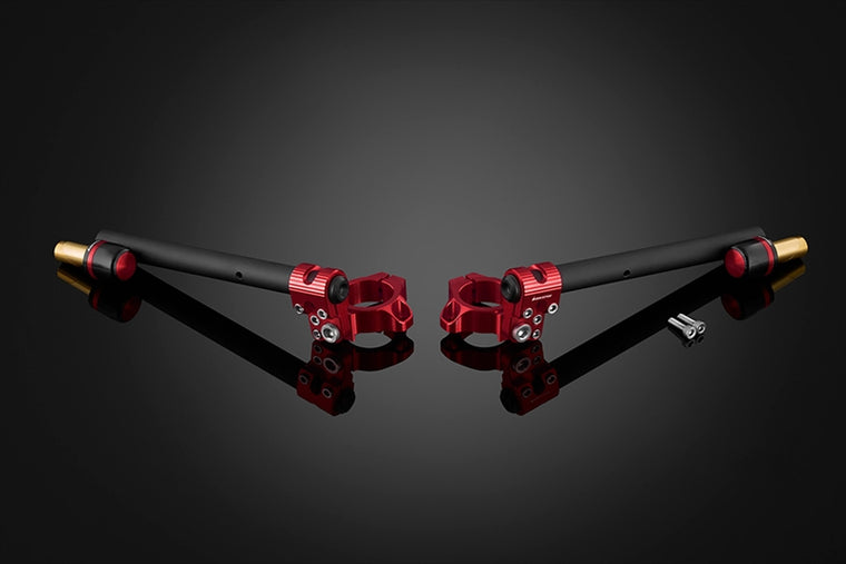 BIKERS(バイカーズ)｜アジャスタブル セパレートハンドル レッド｜K0440-RED