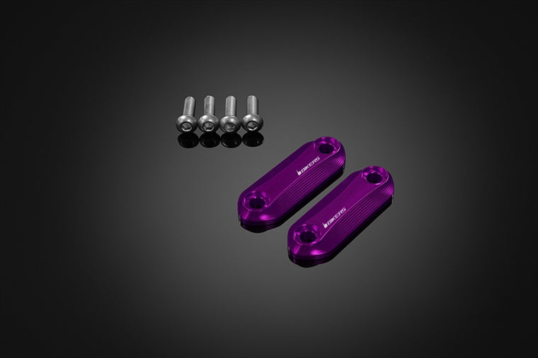 BIKERS(バイカーズ)｜ミラーホールカバー パープル｜K0486-PUR