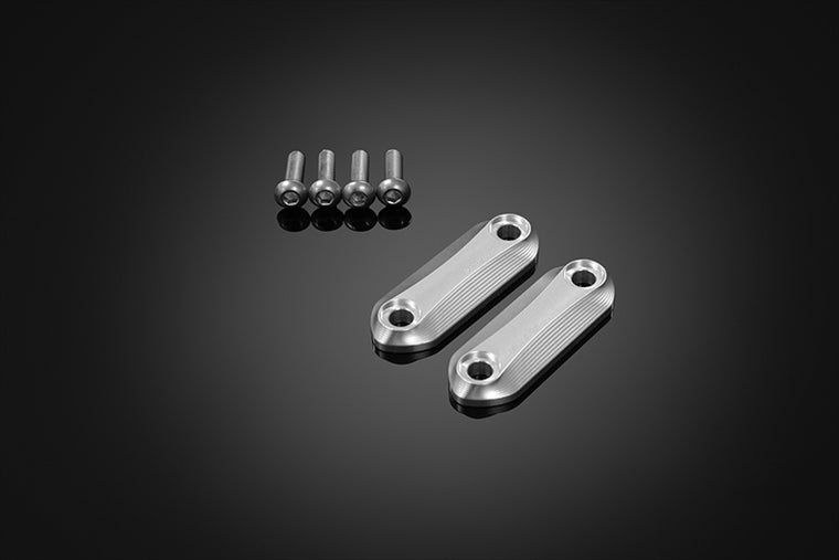 BIKERS(バイカーズ)｜ミラーホールカバー シルバー｜K0486-SLV