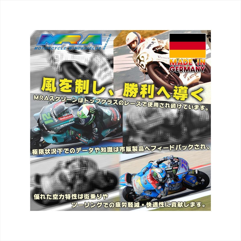 MRA MRA:エムアールエー スクリーン レーシング カラー：クリア