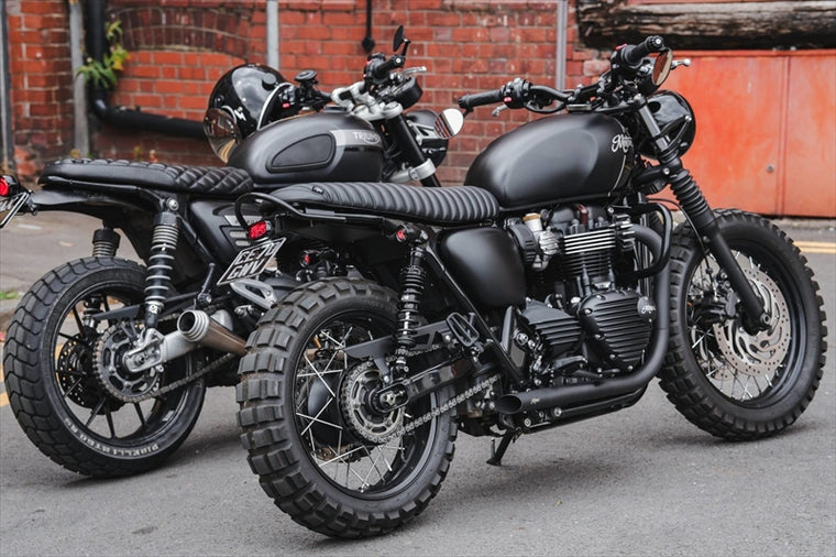 MOTONE CUSTOMS(モートーン)｜シート VIPER MK.II リブ ブラック｜MSM038