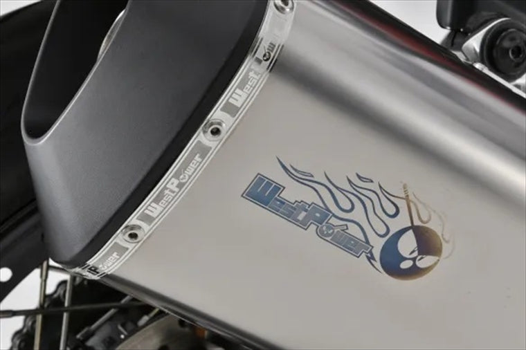 【ウエストパワー】SLIP-ON政府認証マフラー V-STROM800DE(23- 80-000001