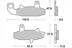 BREMBO SERIE ORO(ブレンボ セリエオロ) | セリエオロ ブレーキパッド SA | 07SU15SA