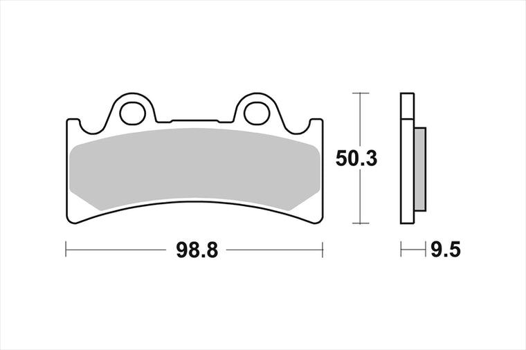 BREMBO SERIE ORO(ブレンボ セリエオロ) | セリエオロ ブレーキパッド SA | 07YA32SA