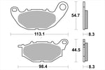 BREMBO SERIE ORO(ブレンボ セリエオロ)｜セリエオロ ブレーキパッド SA｜07YA52SA