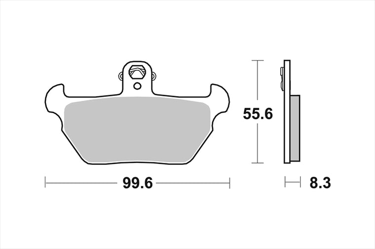 BREMBO SERIE ORO(ブレンボ セリエオロ) | セリエオロ ブレーキパッド SA | 07BB22SA