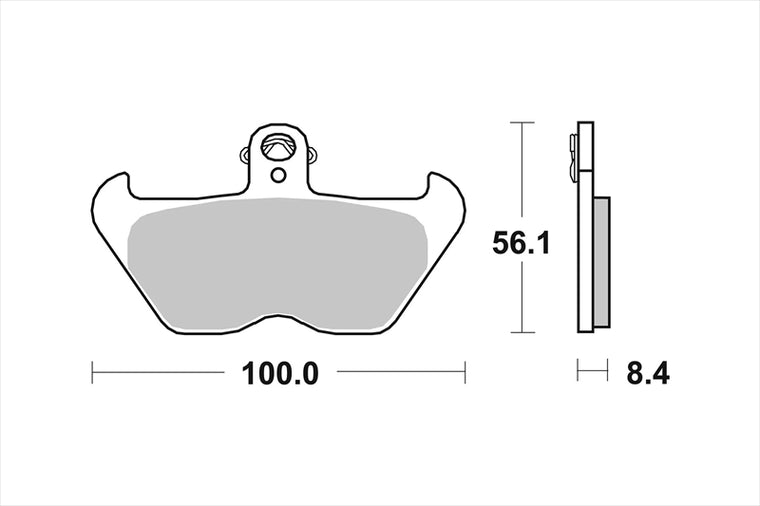 BREMBO SERIE ORO(ブレンボ セリエオロ) | セリエオロ ブレーキパッド SA | 07BB24SA