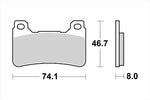 BREMBO SERIE ORO(ブレンボ セリエオロ)｜セリエオロ ブレーキパッド SA｜07HO50SA