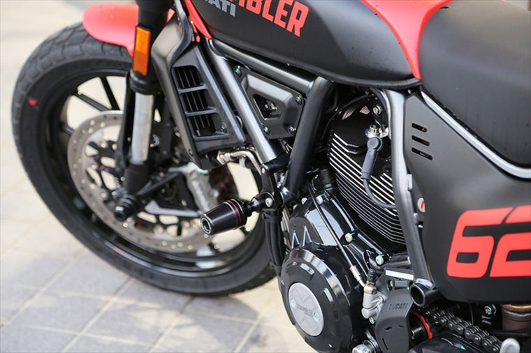 アエラ｜AELLA フレームスライダー ブラック DUCATI Scrambler 2G｜AE-68159