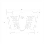 HEPCO&BECKER(ヘプコアンドベッカー) | 拡張キャリア エンラージメント スモール ブラック | 8016532 00 01 | R1300GS 23-25