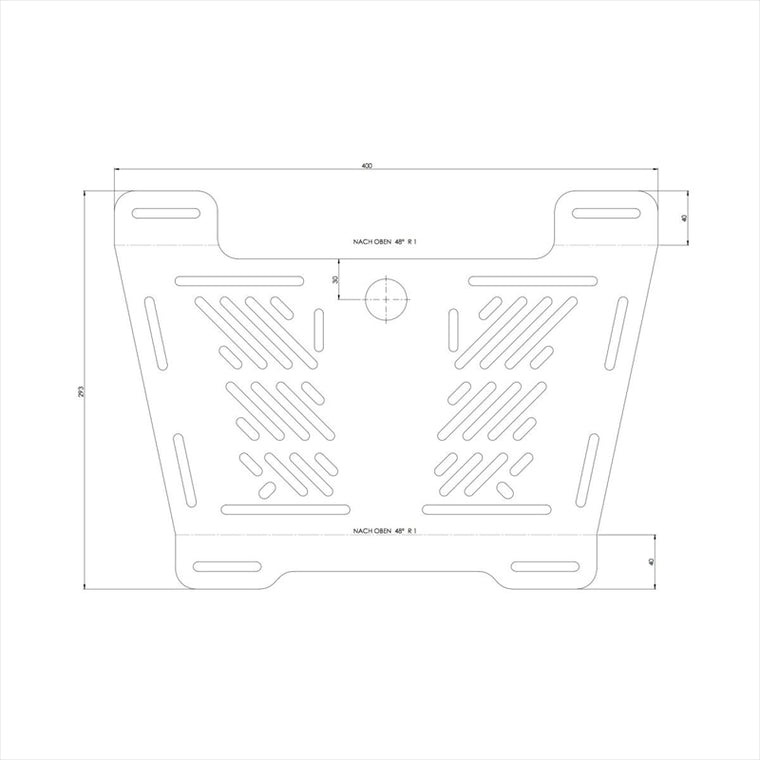 HEPCO&BECKER(ヘプコアンドベッカー) | 拡張キャリア エンラージメント スモール ブラック | 8016532 00 01 | R1300GS 23-25