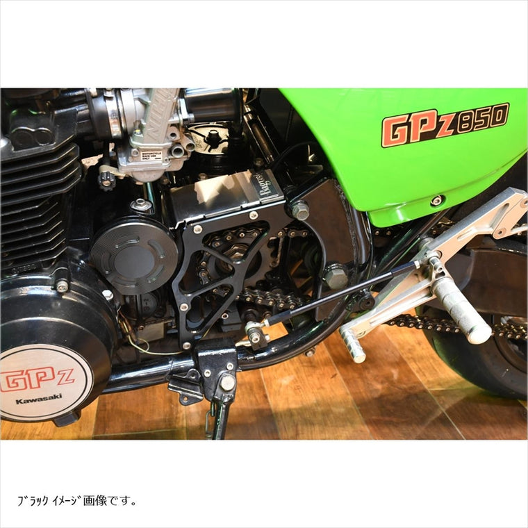 バグースモーターサイクル｜どろよけ君 フロントスプロケットカバー用オプションパーツ｜BG-FSMG09BK
