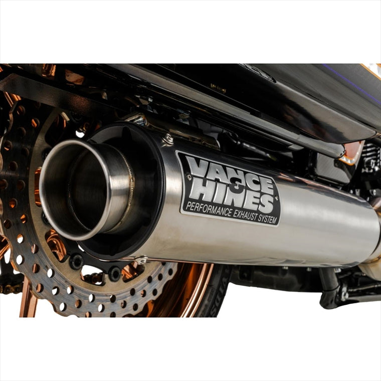 バンスアンドハインズ | VanceHines Supersport 2-1 フルエキゾースト ステンレス マフラー TOURING M8  17-23 | 1800-2681