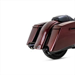 バンスアンドハインズ | VanceHines Twin Slash Round スリップオン ブラックマフラー TOURING M8  17-24 | 1801-1803