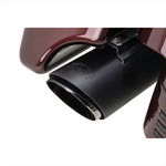 バンスアンドハインズ | VanceHines Twin Slash Round スリップオン ブラックマフラー TOURING M8  17-24 | 1801-1803