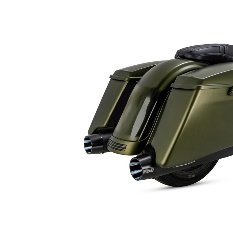 バンスアンドハインズ | VanceHines Blackbird450 ブラックバード スリップオン ブラック マフラー TOURING M8  17-24 | 1801-1804