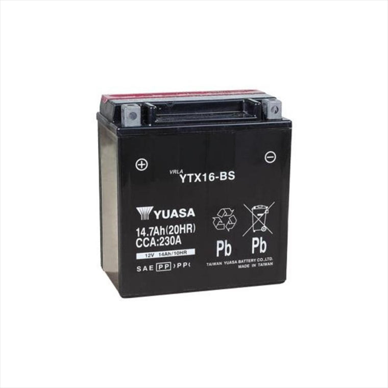TAIWAN YAUASA PLOT(タイワンユアサ プロト) | バッテリー 12V 制御弁式 YTX16-BS | YTX16-BS | 互換：GTX16-BS/FTH16-BS/DTX16-BS