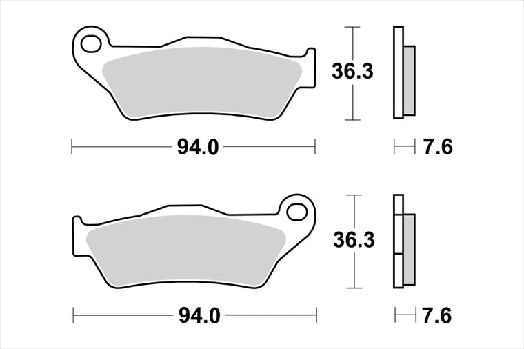 BREMBO SERIE ORO(ブレンボ セリエオロ) | セリエオロ ブレーキパッド CC | 07001CC