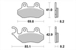 BREMBO SERIE ORO(ブレンボ セリエオロ) | セリエオロ ブレーキパッド CC | 07005CC