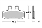 BREMBO SERIE ORO(ブレンボ セリエオロ) | セリエオロ ブレーキパッド CC | 07007CC
