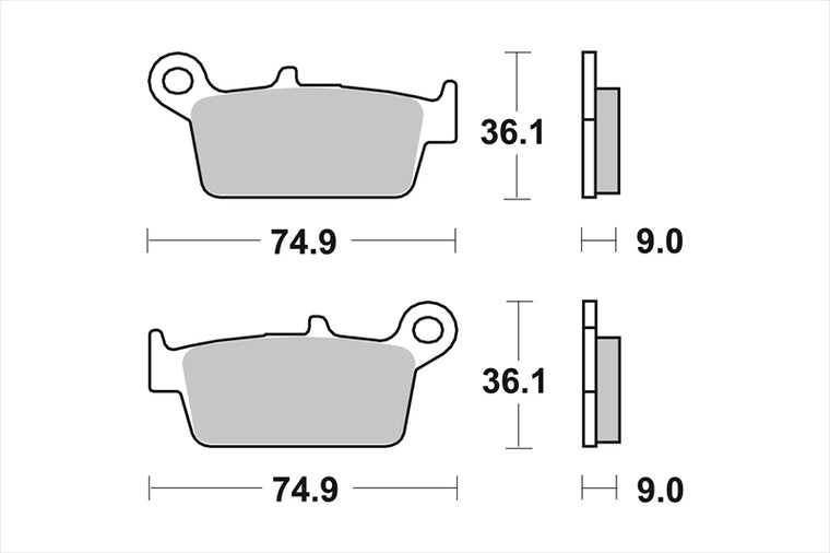BREMBO SERIE ORO(ブレンボ セリエオロ) | セリエオロ ブレーキパッド CC | 07011CC