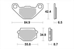 BREMBO SERIE ORO(ブレンボ セリエオロ) | セリエオロ ブレーキパッド CC | 07015CC