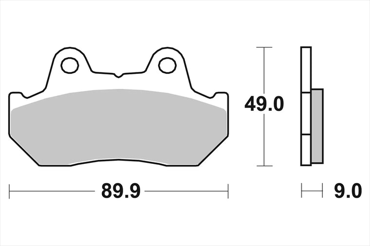 BREMBO SERIE ORO(ブレンボ セリエオロ) | セリエオロ ブレーキパッド CC | 07025CC