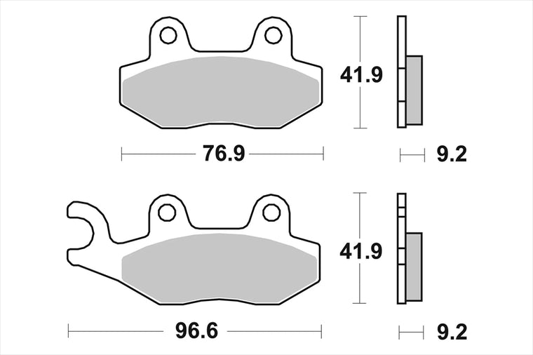 BREMBO SERIE ORO(ブレンボ セリエオロ) | セリエオロ ブレーキパッド CC | 07035CC