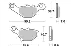 BREMBO SERIE ORO(ブレンボ セリエオロ)｜セリエオロ ブレーキパッド CC｜07036CC