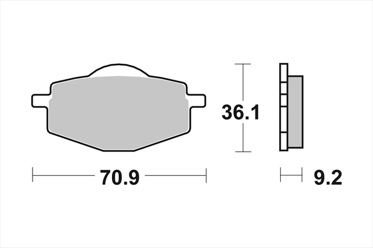 BREMBO SERIE ORO(ブレンボ セリエオロ) | セリエオロ ブレーキパッド CC | 07039CC